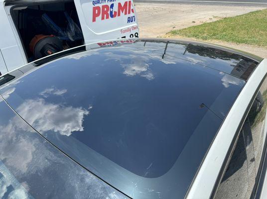 2021 Tesla model 3 sunroof replacement