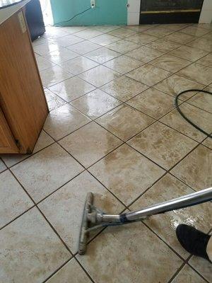 tile porcelain cleaning and seal...