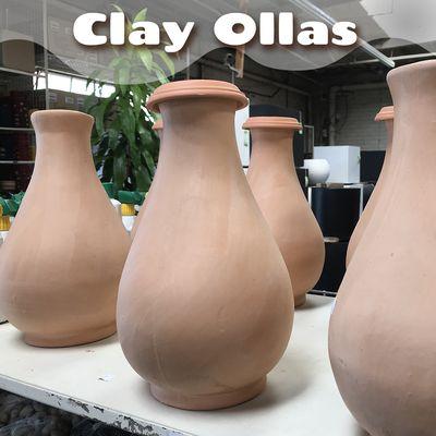 clay ollas for garden irrigation