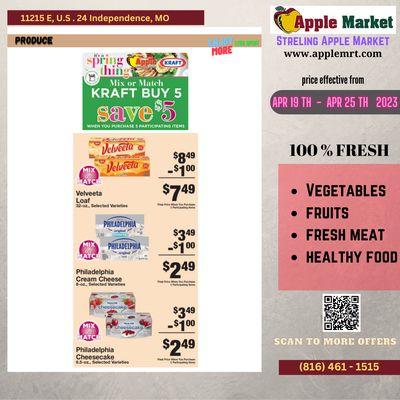 Weekly Offer .. April 19th - April 25th 2023
Super Market, Grocery, fresh meat, dairy products, fresh produce, health near Independence MO