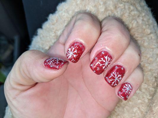 #125 holiday nails