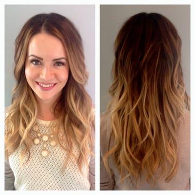 Ombre color and extensions