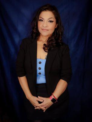 Gladys Portrait in The Studio in Las Vegas