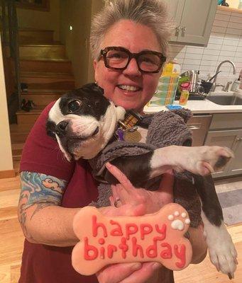 Happy Birthday Sweet Flynn! Eugene is an excellent place to live as well as own pets!