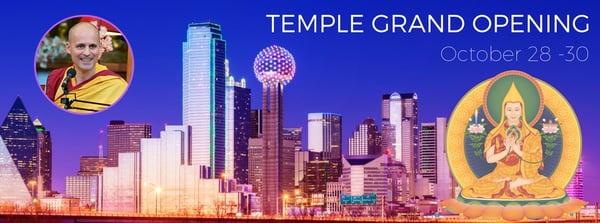 Temple Grand Opening October 25, 28-30, 2016