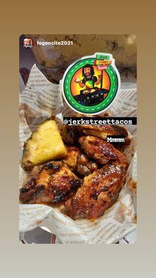 We love our customers! Jerk Wings