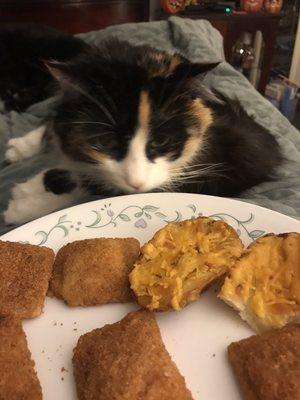 Potato skins and toasted ravioli from BJ's Wholesale Club!