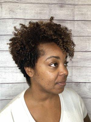 Wash+Go Curly Cut + Permanent Color