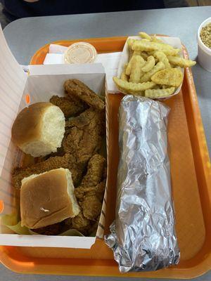 4 Pieces Louisiana Chicken Meal Deal Combo