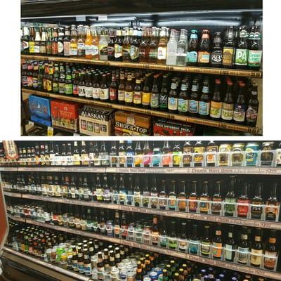 SW top Allows one 5' run of "craft" beer below some hard cider to be dominated by inbev and Sabmiller. Fry's 4 12' runs of true micros.