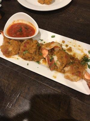 Stuffed shrimp