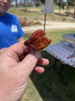 Pork belly crack