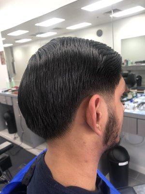 Haircut and line design