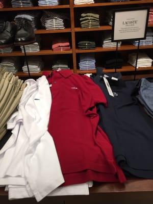 Lacoste at J Crew?  It's true.