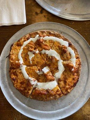 Buffalo chicken pizza