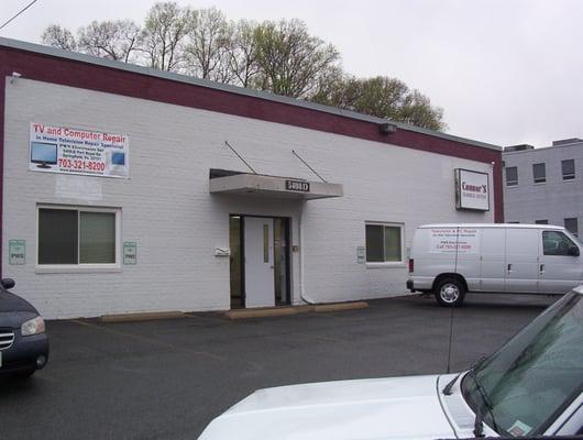 Our Service Shop Located 1/2 a Mile off the Beltway 495 at the Braddock Rd Exit 54.