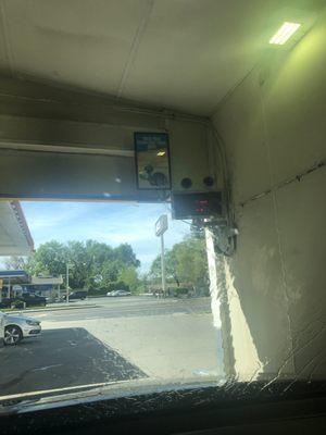 Dryer of car wash sucks.