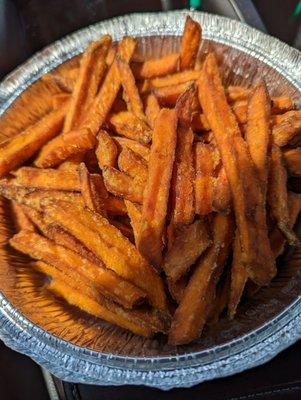 Sweet potato fries. Only $3.75