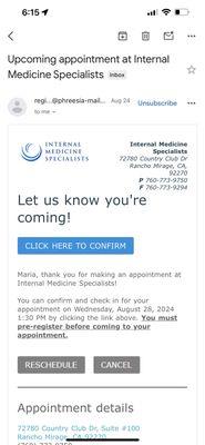 Internal Medicine Specialists