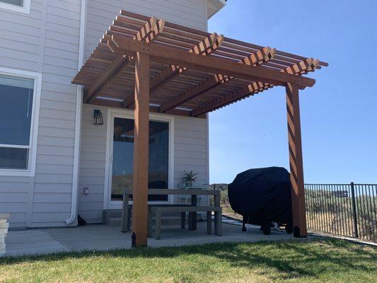 Wood Pergola