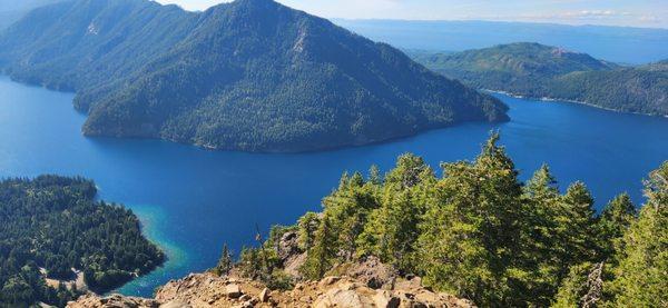 Peak view of Lake