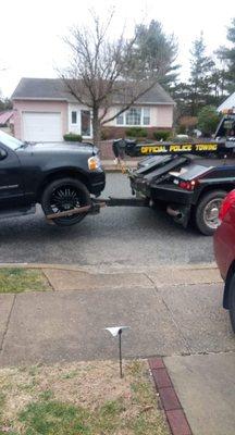 Aamco sent this tow truck at the beginning now my transmission went 300 miles later.