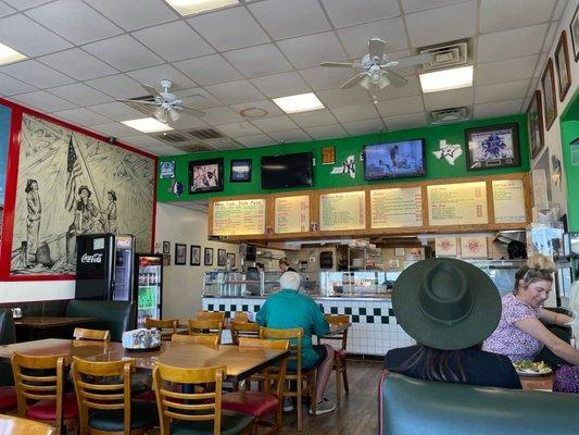 Dining and order counter