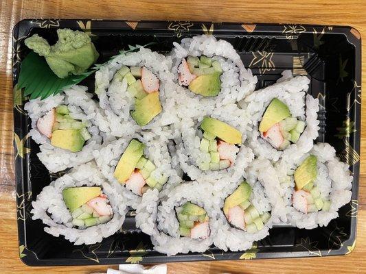 California Roll-- Imitation crab