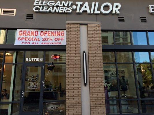 Grand Opening Tailor & Dry Cleaning services in Downtown Orlando