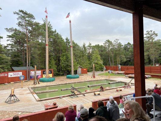 Jack Pine Lumberjack Show