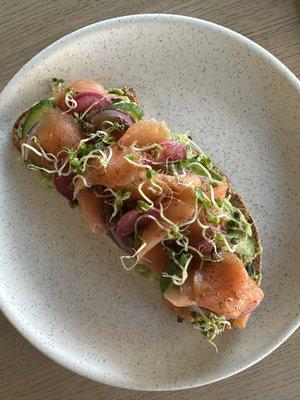 Smoked Salmon & Avocado Toast