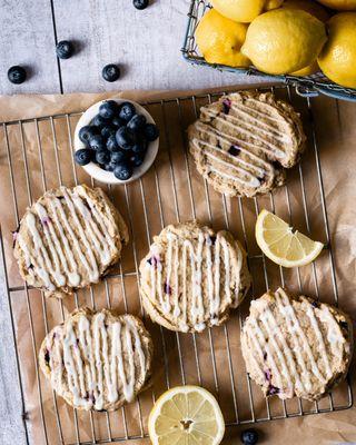 Lemon Blueberry cookies!