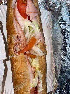 Turkey & Cheese Sub