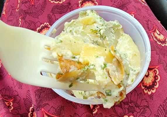 Vegan potato salad is the best side!