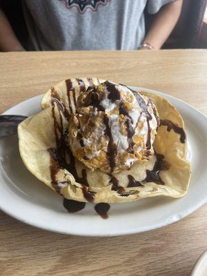 Fried ice cream