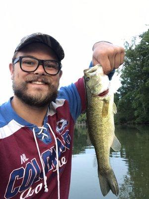 First fish with the new rig