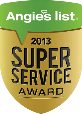 Winner of the 2013 Super Service Award.