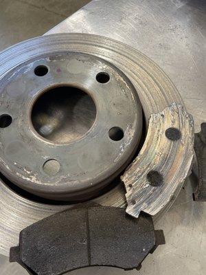 Don't wait before it's too late! Get your Brakes done right.