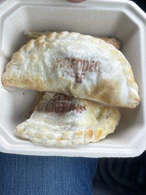 Shredded beef empanada