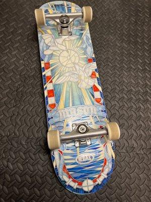 My Real deck that Bob built with all the great parts in his shop.