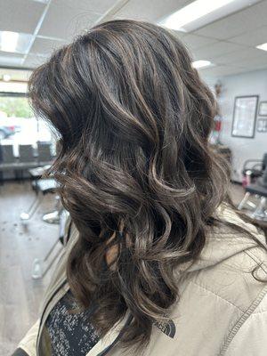 Shadow brown highlights