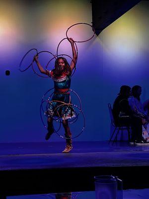 Hoop dance