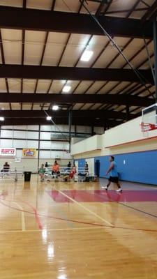 Indoor basketball courts