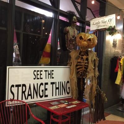 What's the stranges thing you've seen today?