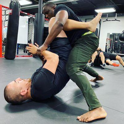 Resistive training, or "Rolling", in Grappling class and Krav Maga are paramount in our training.