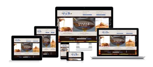 E-commerce website for Sawyer's Maple Farm