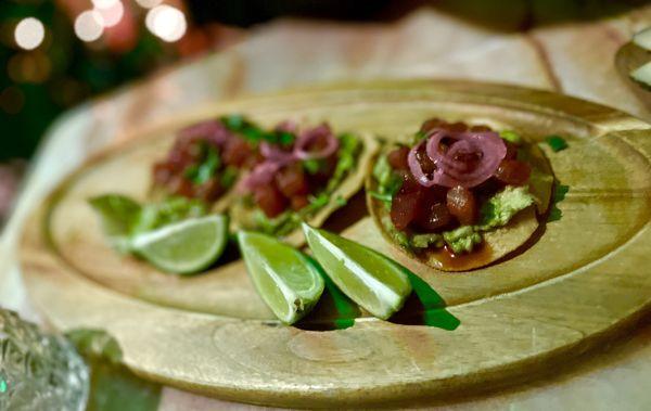 Tuna Tostadas were fantastic!!