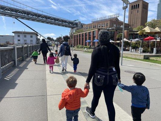 Walking Fieldtrips on the Embarcadero