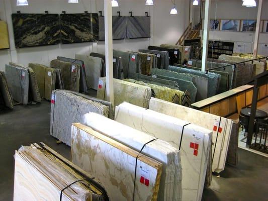 DaVinci Marble slab warehouse!  Something for everyone! Marble, Granite, Limestone, Onyx, Travertine, Quartzite