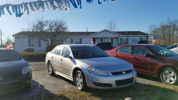 Chevrolet Impala in silver!